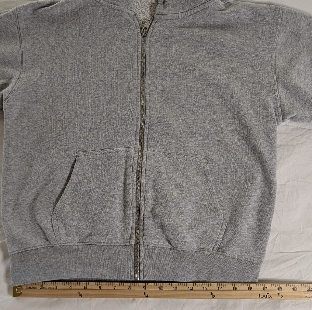 Brandy Melville Christy Hoodie Gray Sz OS - Picture 10 of 12
